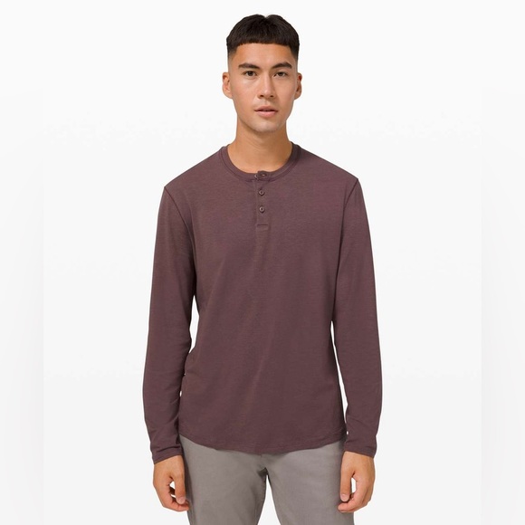 LULULEMON 5 Year Basic Long Sleeve Henley
Purple Taupe - Picture 1 of 10